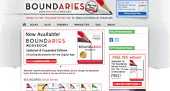 Desktop Screenshot of boundariesbooks.com